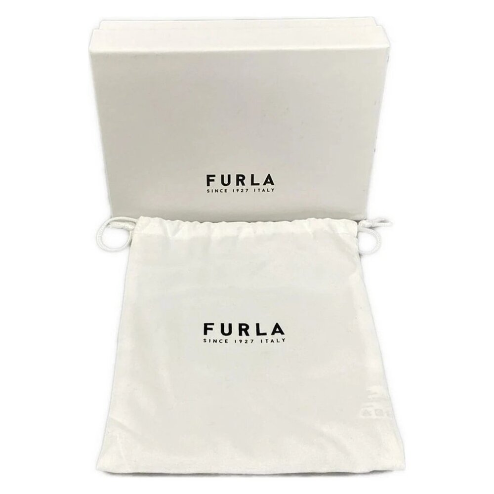FURLA Camellia - Pink Leather Bifold Wallet - Picture 6 of 6